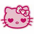 Hello Kitty pink machine embroidery design